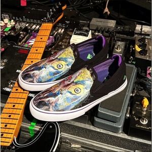 Emerica x Dinosaur Jr Wino G6 Slip On Skateboard Shoes Mens Size 7 US Brand New